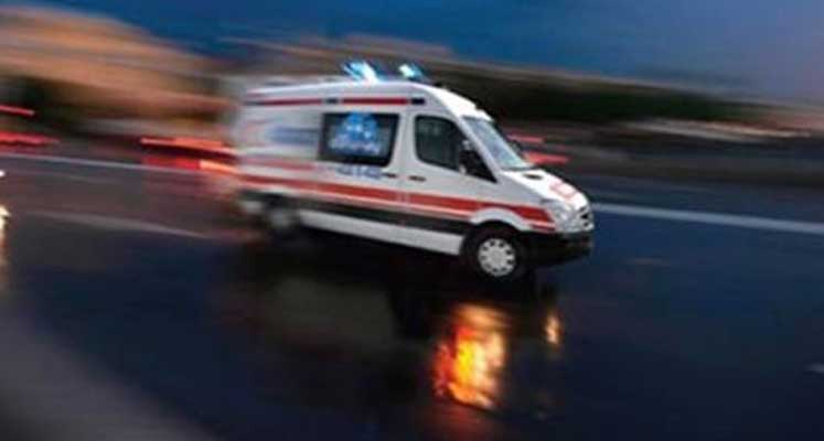 Aracın çarptığı yaya yoğun bakımda