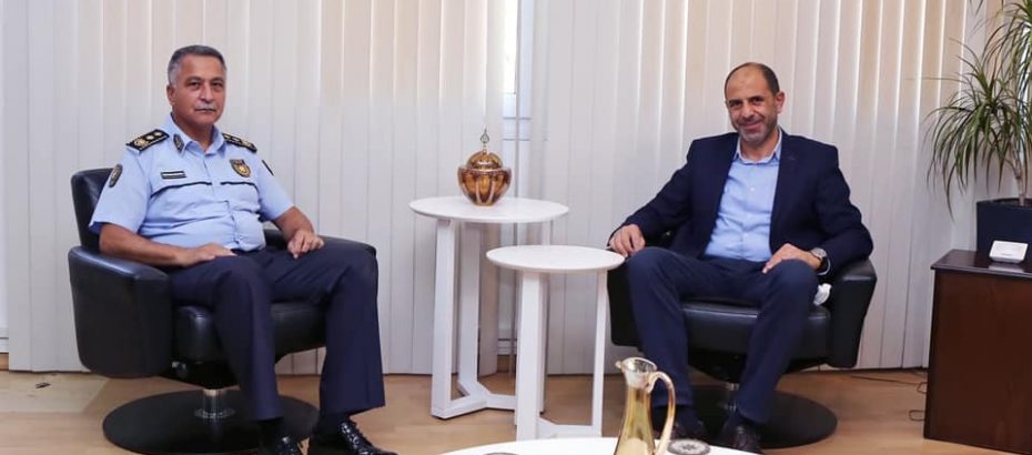 Özersay, Polis Genel Müdüru Manavoğlu’nu kabul etti