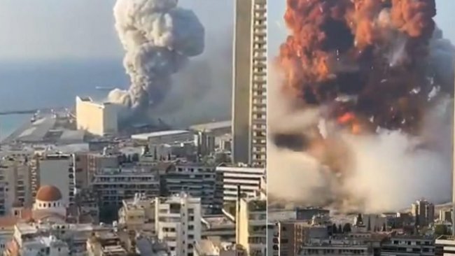 Lübnanlılar, patlamanın ardından yaralarını sarmaya çalışıyor