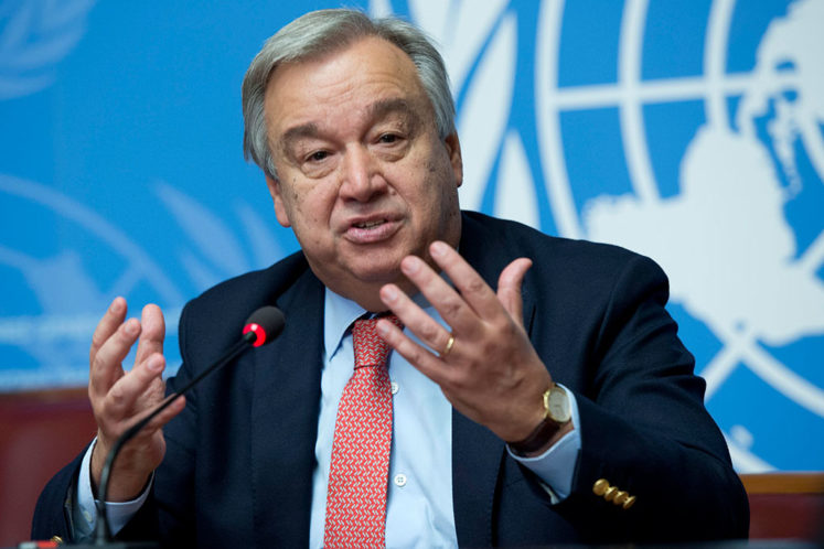 Guterres: “Maraş’la ilgili herhangi bir girişimden haberimiz yok”
