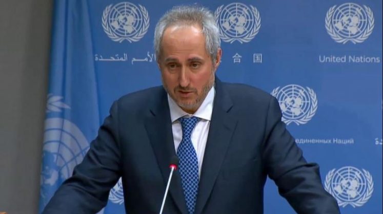BM Sözcüsü: “Kıbrıs’ta çözüm taraflara bağlı”