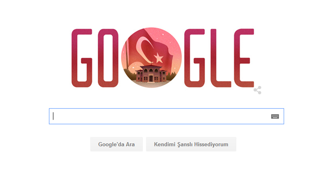 Google, Cumhuriyet Bayramı’nı kutladı