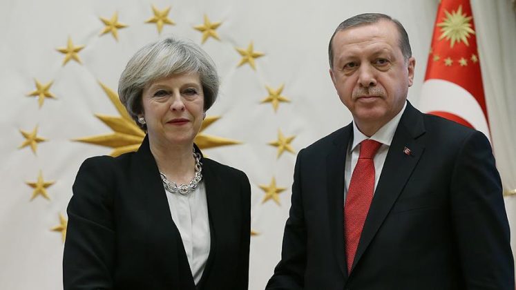Erdoğan, May ile Kudüs'ü görüştü