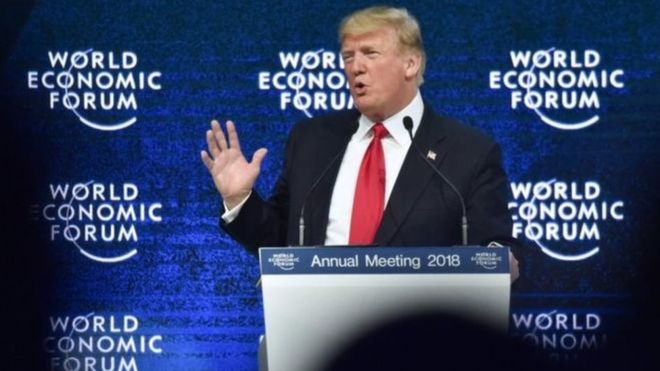 Trump Davos'ta yuhalandı