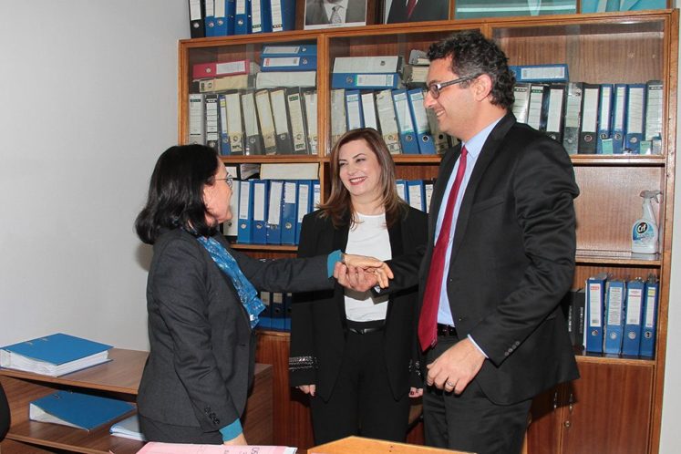Başbakan Erhürman, personelle tanıştı