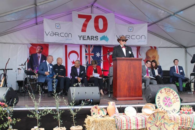 Kıbrıslı Türkler Avustralya'da 70. yıllarını kutladı