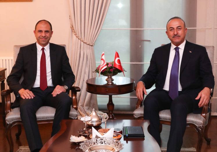 Özersay, Ankara'da Çavuşoğlu ile görüştü