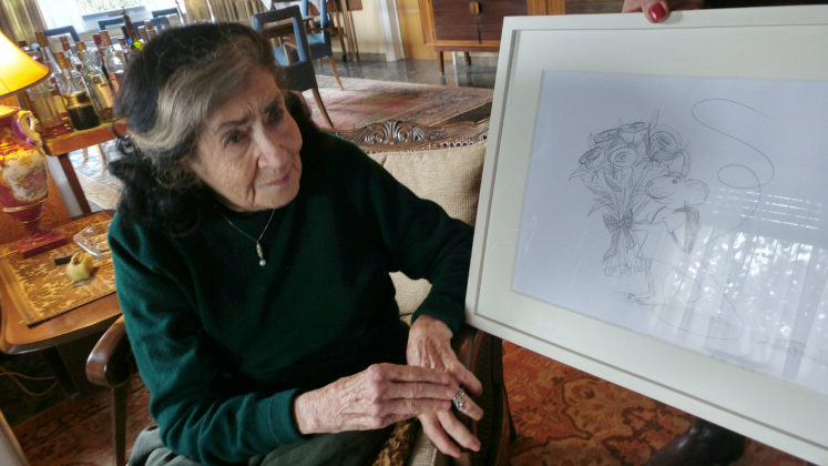 Dereboyu’ndaki askeri bölgedeki tek sivil: 100 yaşındaki Elsie Slonim
