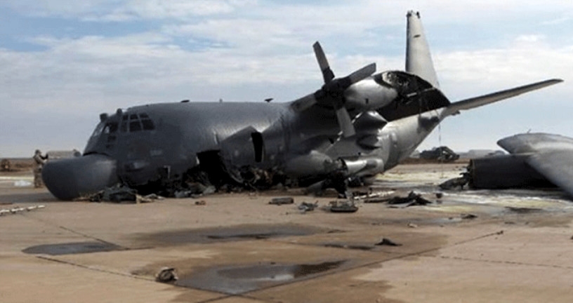 Libya'da askeri kargo uçağı düştü: 5 ölü!