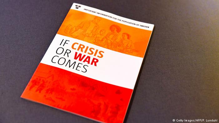 İsveç’te ‘Kriz veya Savaş Gelirse’ broşürü dağıtılacak