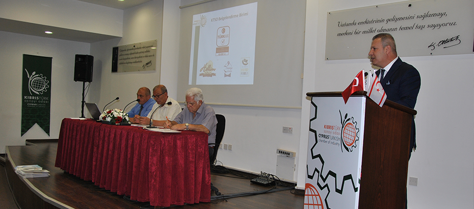Kıbrıs Türk Sanayi Odası 32. Olağan Genel Kurulu’nu yaptı