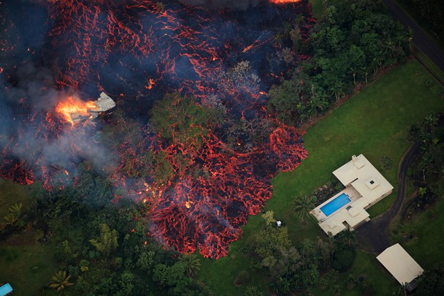 Hawaii'de turizme yanardağ engeli