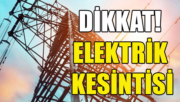 Lefkoşa'da yarın bazı bölgelere elektrik verilemeyecek