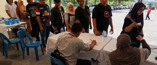 Malezya'da halk sandık başında