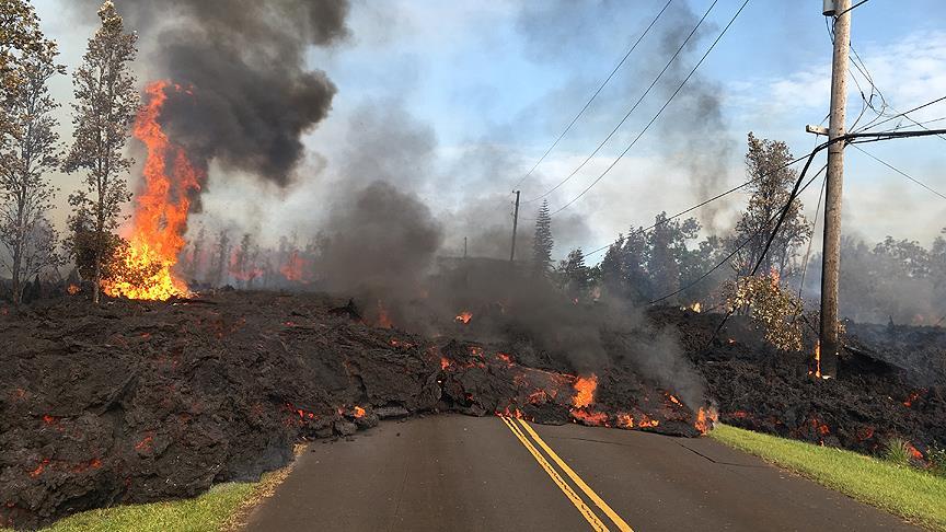 Hawaii Valisi, eyalette doğal afet durumu ilan edilmesini istedi