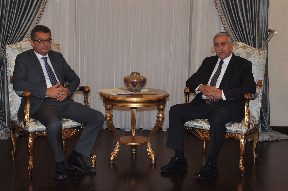 Cumhurbaşkanı Akıncı ile Başbakan Erhürman bir araya geldi