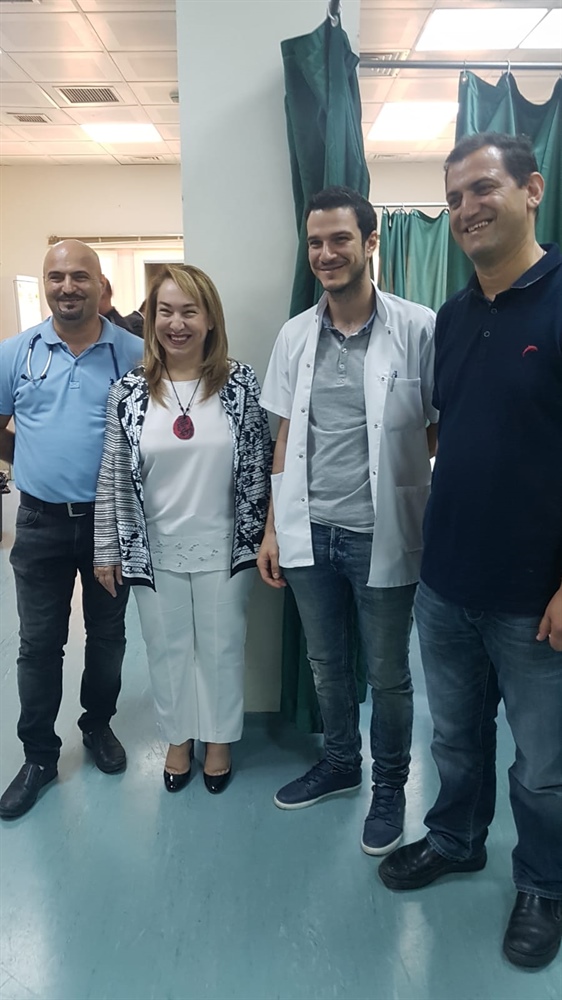 Besim, Mağusa Devlet Hastanesi’ni ziyaret etti