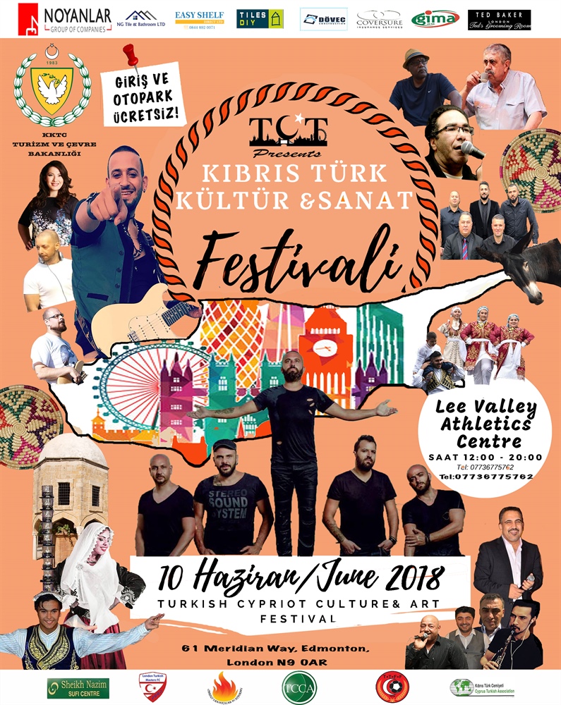 Londra’da “Kıbrıs Türk Kültür Sanat Festivali” pazar günü yapılıyor