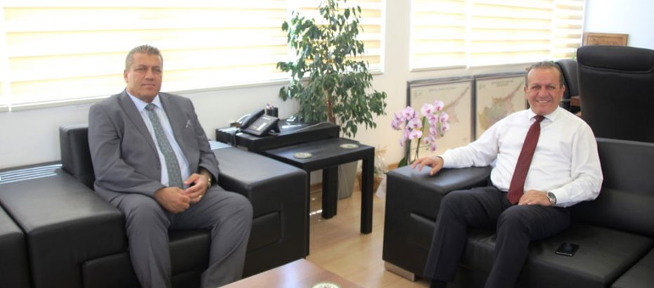 Ataoğlu, Gazimağusa Belediye Başkanı Arter’i tebrik etti