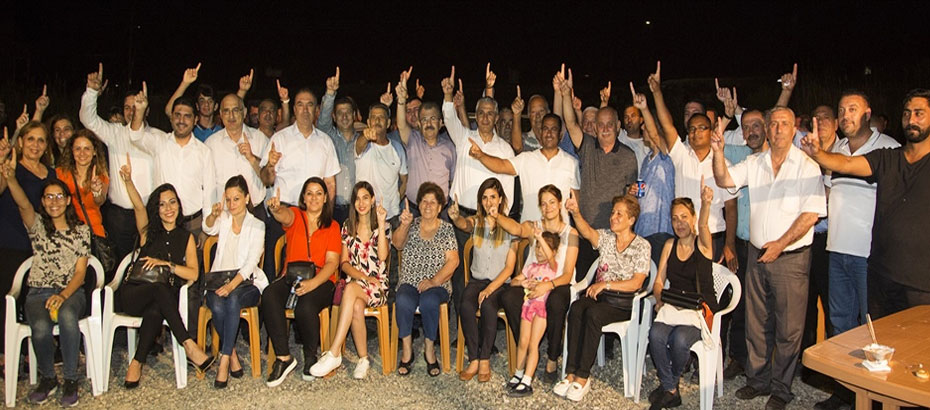 UBP Lefkoşa Belediye Başkan adayı Sertoğlu, Hamitköy örgütünü ziyaret etti