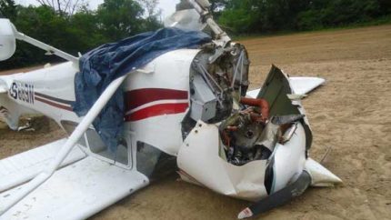 Pilotluğunu büyükannenin yaptığı uçak düştü: 4 ölü