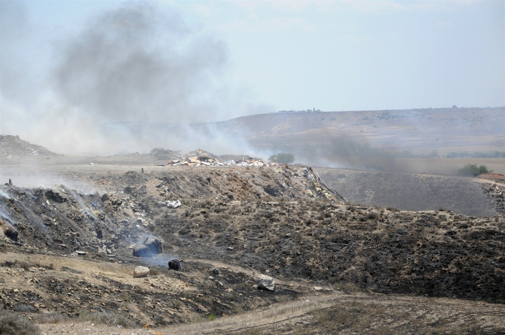 Alayköy’deki yangında 400 dönüm yandı