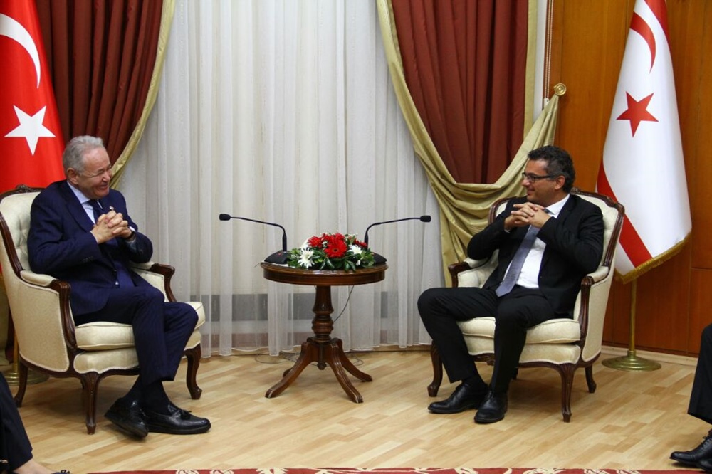 Erhürman, İyi Parti Genel Başkan Yardımcısını kabul etti