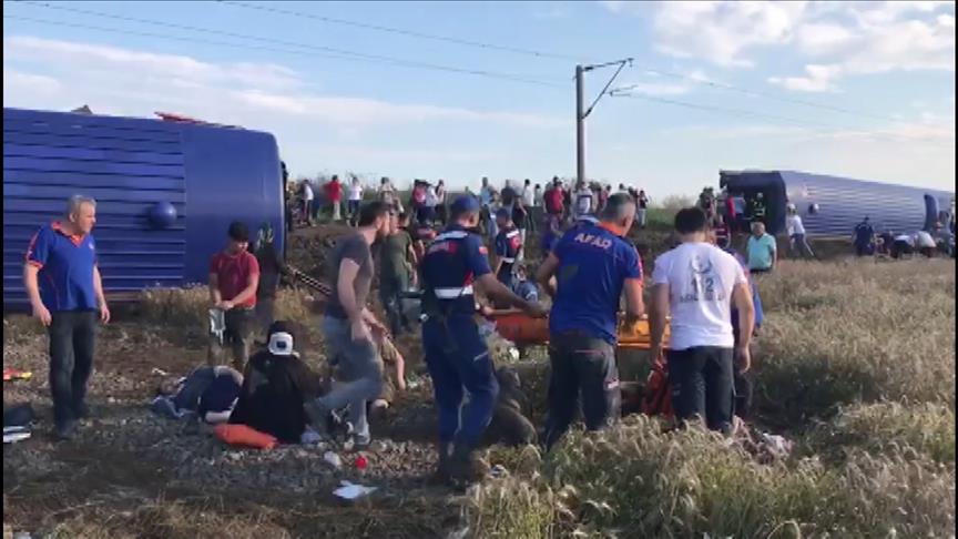 Tekirdağ’daki tren kazasında ölenler için KKTC’den taziye mesajları