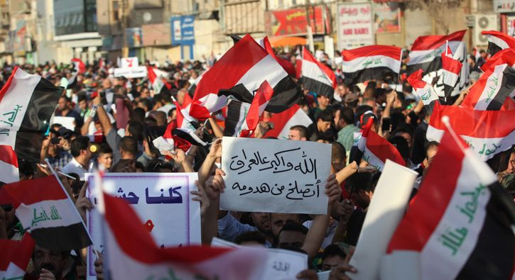 Irak’ın güneyindeki gösteriler sürüyor