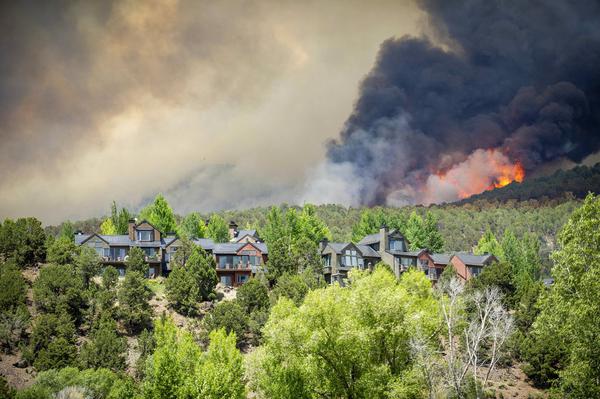 Colorado eyaletinde, orman yangınlarında en az 130 ev yandı