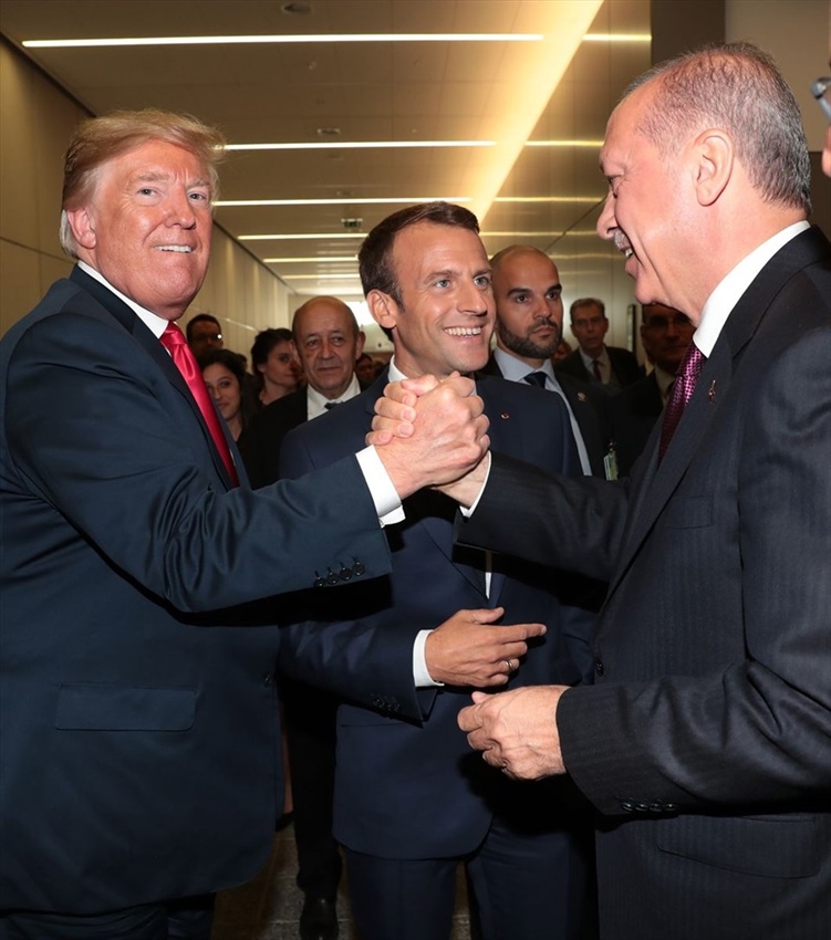 Erdoğan ve Trump'tan samimi poz