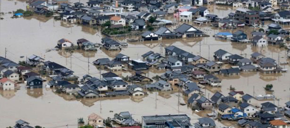 Japonya’daki Sel felaketi: 80 ölü
