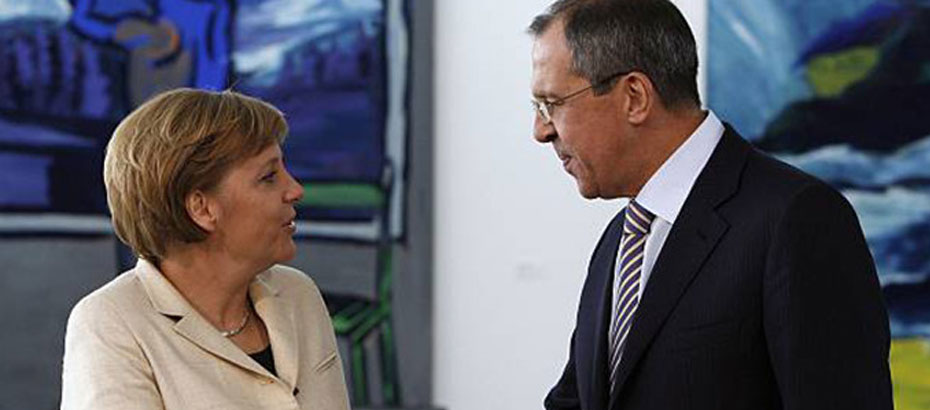 Lavrov ile Merkel Suriye konusunu görüştü