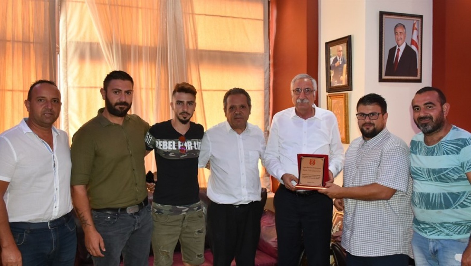 Güngördü, Ozanköy Spor Kulübü heyetini kabul etti