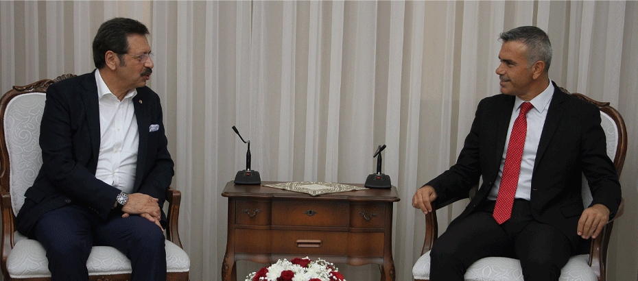 Cumhuriyet Meclisi Başkanı Uluçay, Hisarcıklıoğlu’nu kabul etti