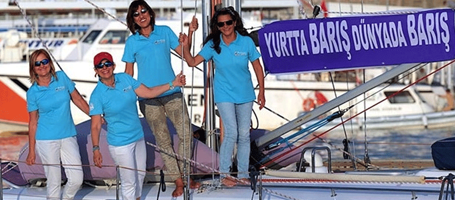 4 kadın yelkenci, 44 gün süren yolculuklarını tamamladı