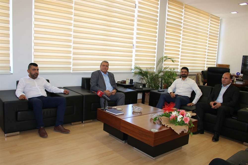 Milletvekili Atun ile Yeniboğaziçi ve Serdarlı Belediye Başkanları Arter'i ziyaret etti