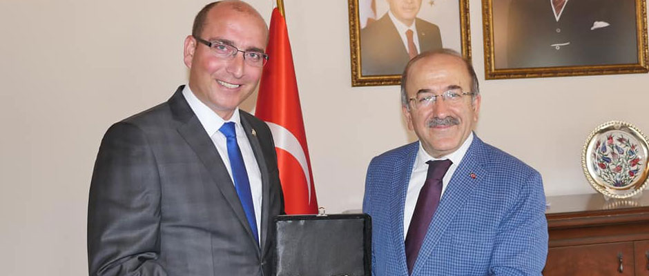 HP Milletvekili Mesut Genç, Trabzon'da temaslarda bulundu