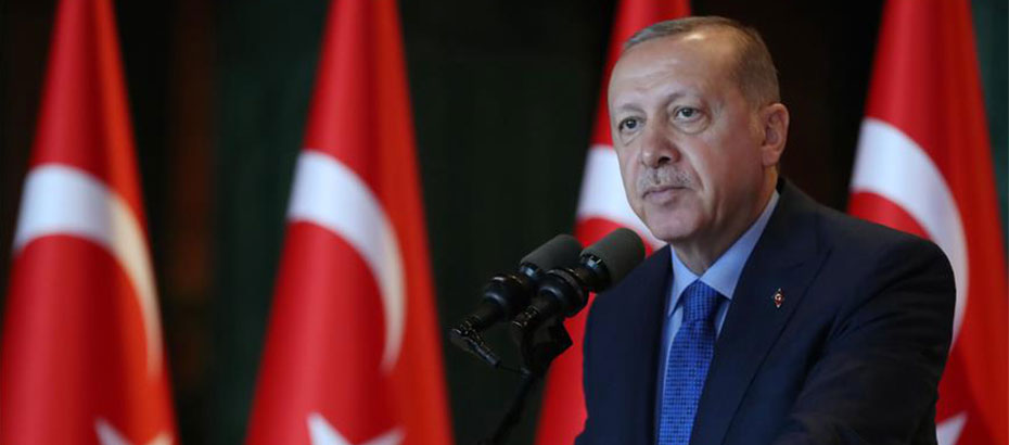 Erdoğan: Bize böyle tehditlerle geri adım attırmak mümkün değil