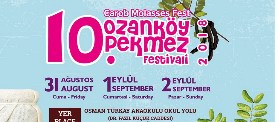 Ozanköy’de Pekmez Festivali bugün başlıyor
