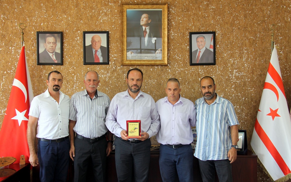 Bay-Sen, İskele Belediye Başkanı Sadıkoğlu'nu ziyaret etti