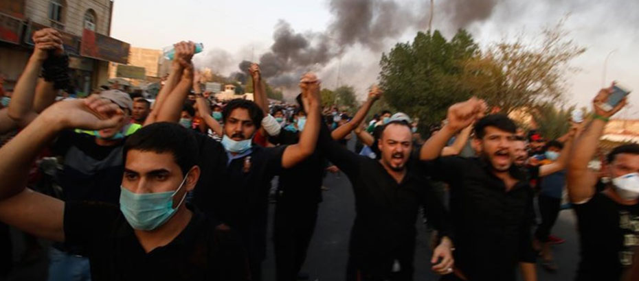 Basra’da dünkü olayların bilançosu: 3 ölü,50 yaralı