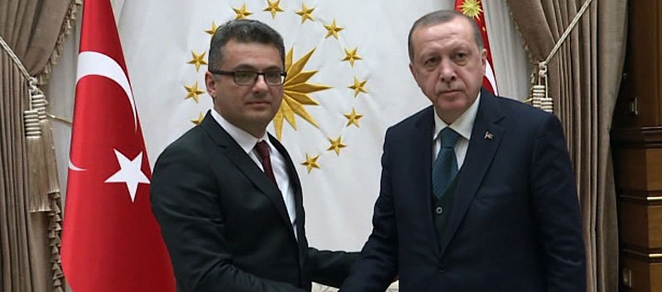 Türkiye Cumhurbaşkanı Erdoğan, Başbakan Erhürman’ı kabul etti