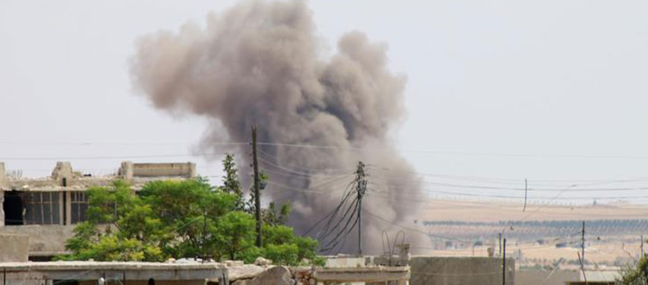 Suriye’nin İdlib ve Hama illerinde hava saldırıları sürüyor
