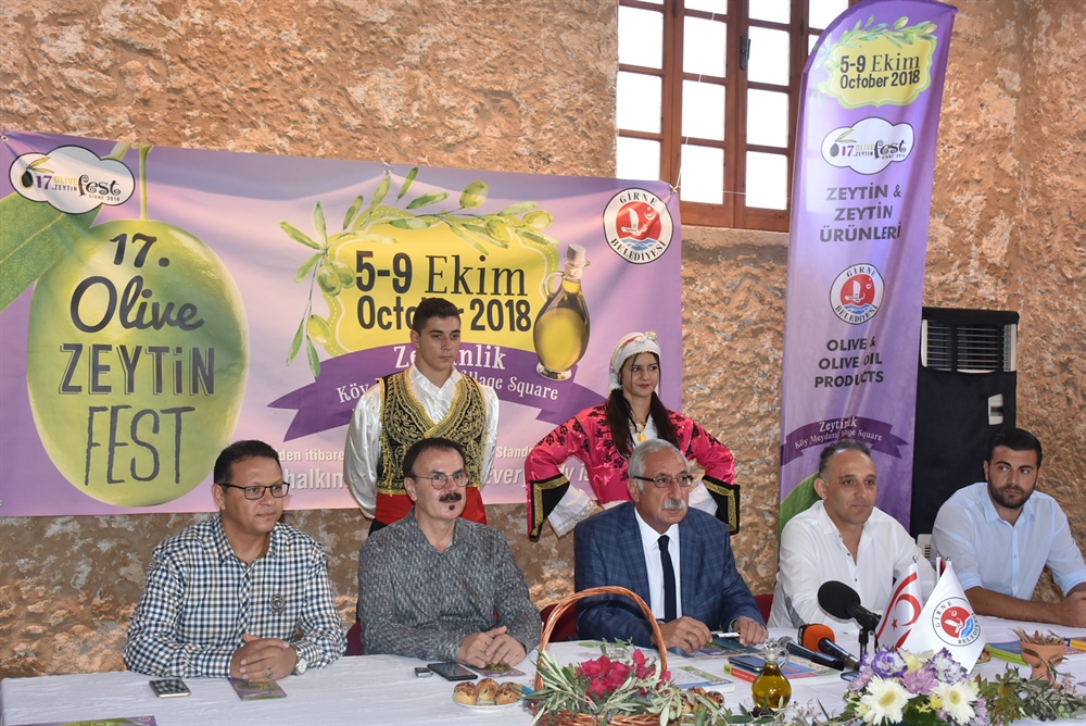 Girne Zeytin Festivali Cuma günü başlıyor