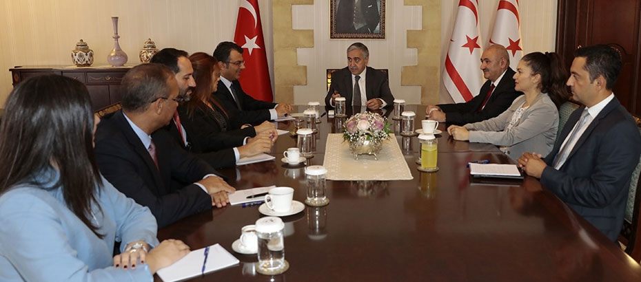 Akıncı, CTP Kıbrıs Çalışma Grubu’nu oluşturan milletvekillerini kabul etti