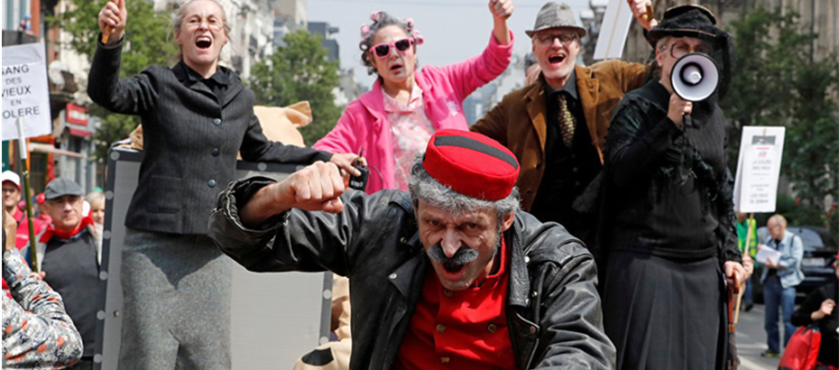 Belçikalılar emeklilik yaşının 67 olmasına karşı