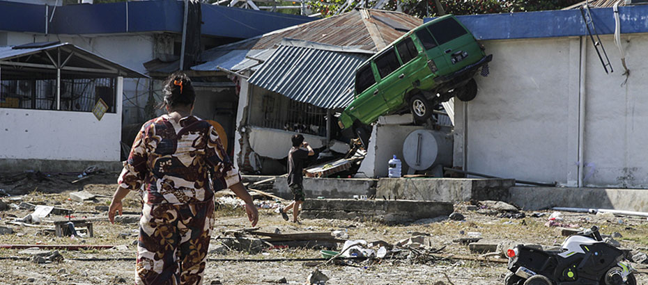 Endonezya’daki depremde ölü sayısı bin 424’e çıktı