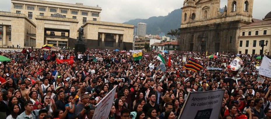 Kolombiya’da grev