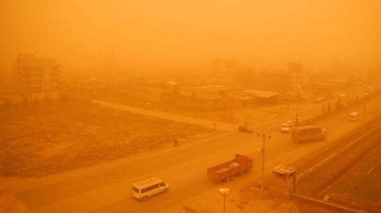 İran’da toz fırtınası